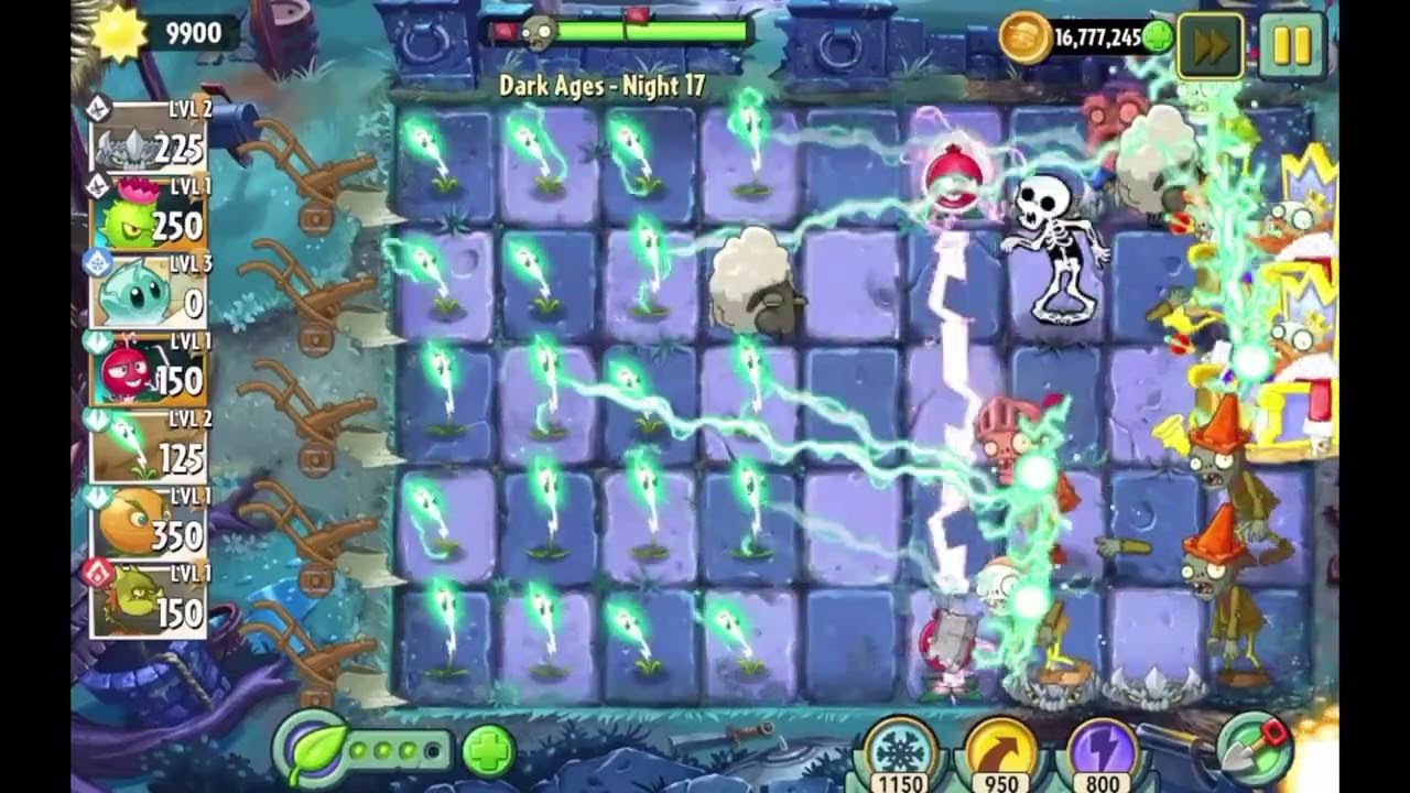 I will defeat all the zombies by burning them with electricity PLANTS