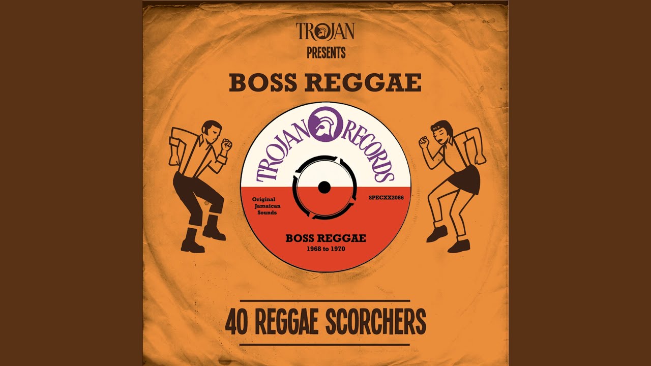 Boss presents. Trojan records зелёный. Trojan records Reggae. Dancing the Boss Reggae.