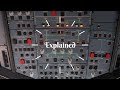 A320 Cockpit overhead buttons explained