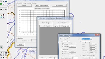 Dams Capacity curves in WMS