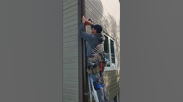 Downspout install