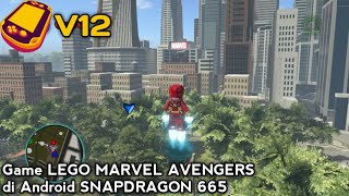 GAME LEGO MARVEL AVENGERS ANDROID || VITA3K SNAPDRAGON 665
