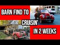 Barn to Road in TWO WEEKS - Rare 1939 Ford Convertible
