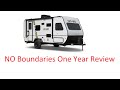 NO BO 16.8 Camping Trailer 1 Year Review