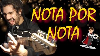 La Leyenda Del Hada y El Mago Solo TUTORIAL NOTA POR NOTA (Rata Blanca)