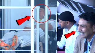 Watch Marnus Labuschagne Caught Sleeping in Dressing Room, Wakes Up in hurry after Warner&#39;s Wicket