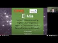 Yoshua Bengio (Mila, Université de Montréal): From Conscious Processing to System 2 Deep Learning