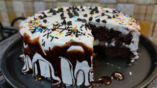 Easy Chocolate Cake Recipe | Chocolate Chip Cake Recipe ❤️