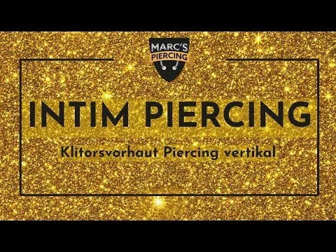 Intim Piercing vertikal