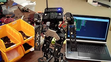 Giger v4 Walking Gait Progress Part 1