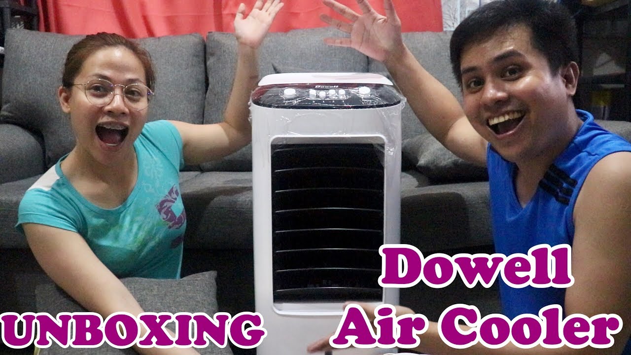 DOWELL AIR COOLER - Unboxing, Quick 