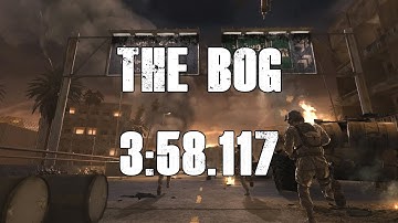 CoD4 - The Bog - Speedrun WR 3:58.117