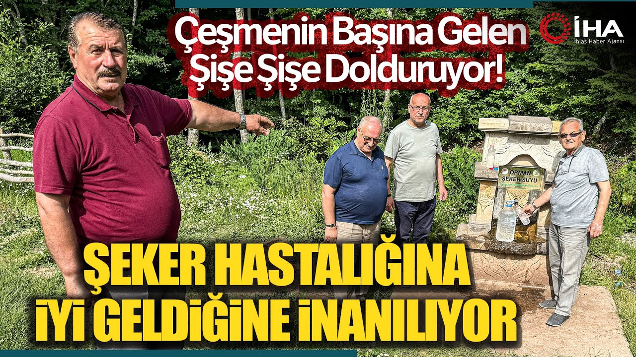 Şeker Çeşmesinde Şifa Arıyorlar