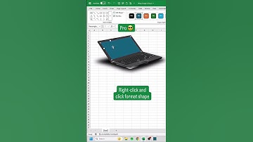 Warp Image in Excel‼️ #excel #cheatsheets #spreadsheet