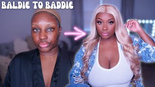 BLONDIE BAE!  Try this P10/613 Wig for Summer. ft Megalook Hair