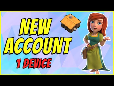 UPDATED: How to make a SECOND clash of clans account on ONE DEVICE 2021 | 2 accounts 1 device!