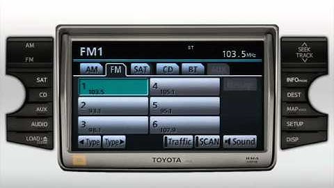 Navigation Audio How To (use the auxiliary input) 4Runner Toyota of Slidell