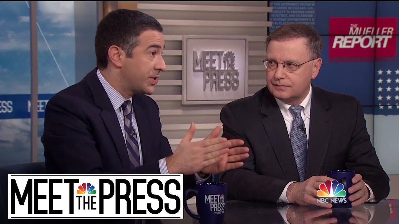 Full Rosenberg And Melber: 'Time To Acknowledge, There's No Charge-able Collusion' | Meet The Press - YouTube