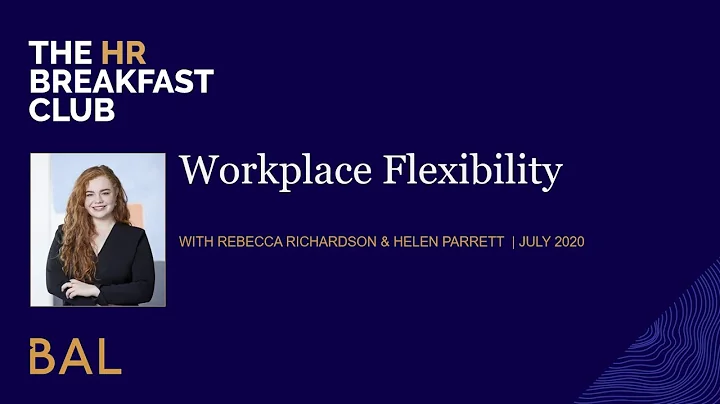 Workplace Flexibility | July HR Breakfast Club