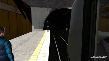 (HD) (RW) Railworks Horns and Thrash in Tunnel on WCML NORTH
