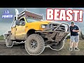 Our cheap 73 powerstroke is a beast  we made a new texas purchase