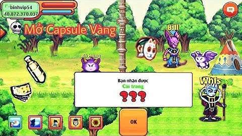 Ngọc Rồng Online - Mở 2 Viên Capsule Vàng Nhận Cải Trang Free #12