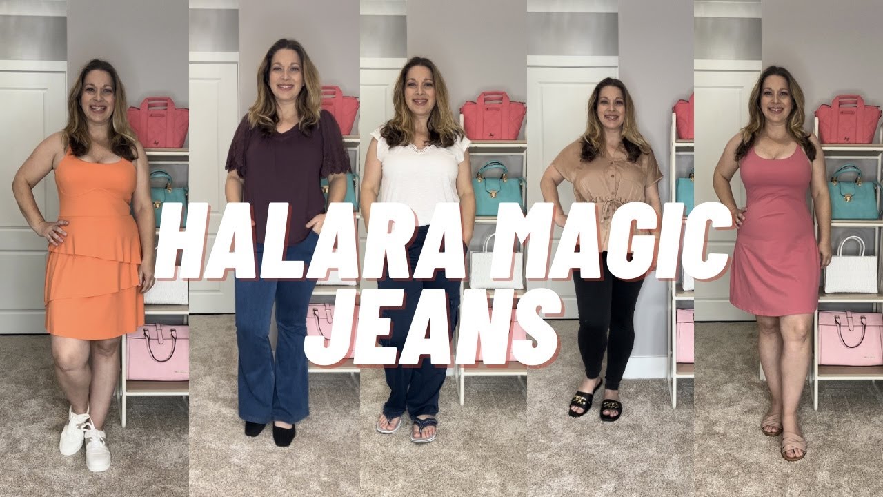 HALARA MAGIC JEANS, THE PERFECT FIT DENIM JEGGING