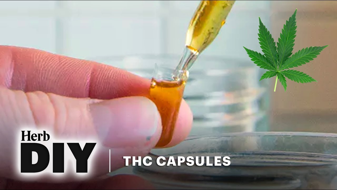 How To Make THC Capsules | DIY