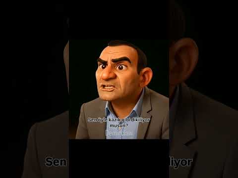 Memati Baş 3dpixar ##animasyon #3danimation #pixar #pixarstyle #pixarmovie #kvp #memati #yeşilçam
