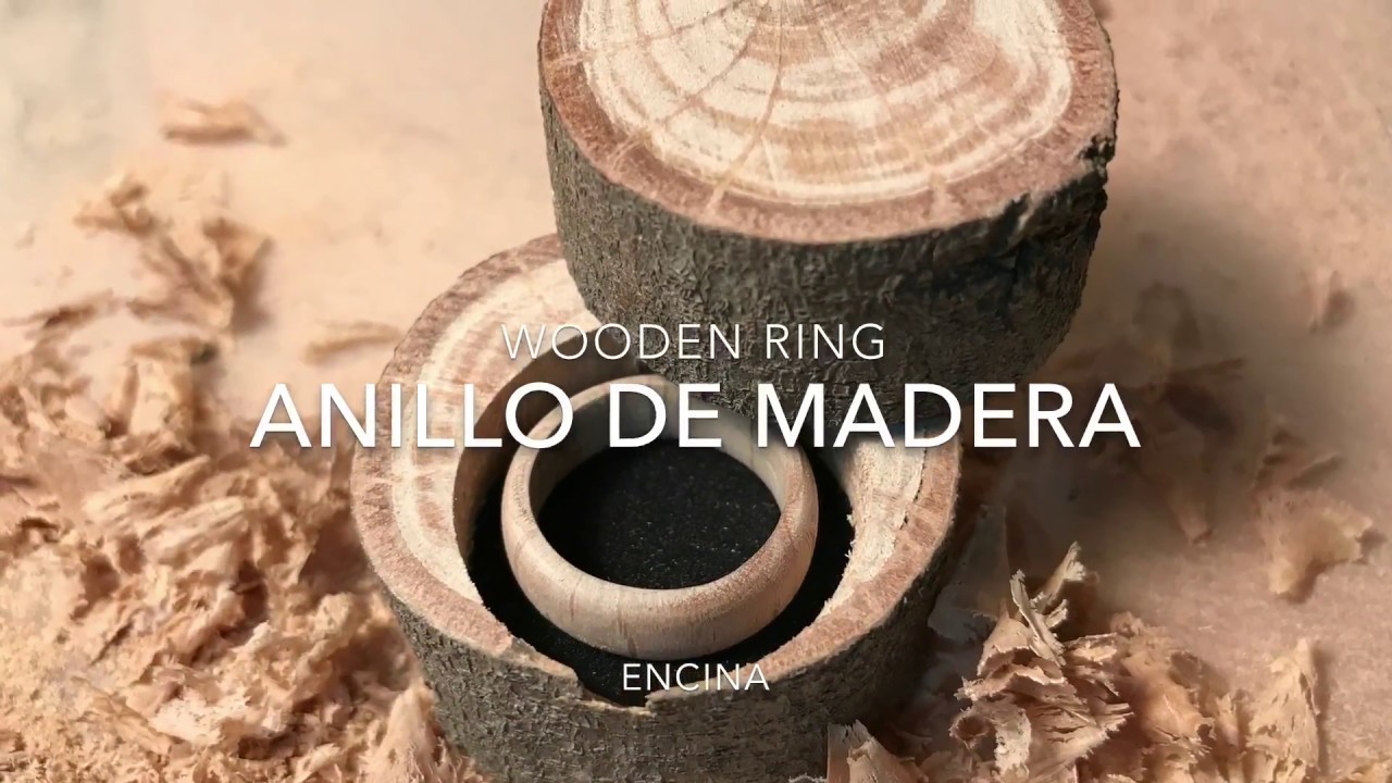 DIY Cómo hacer Anillo de madera / How to make a Wooden Ring - YouTube