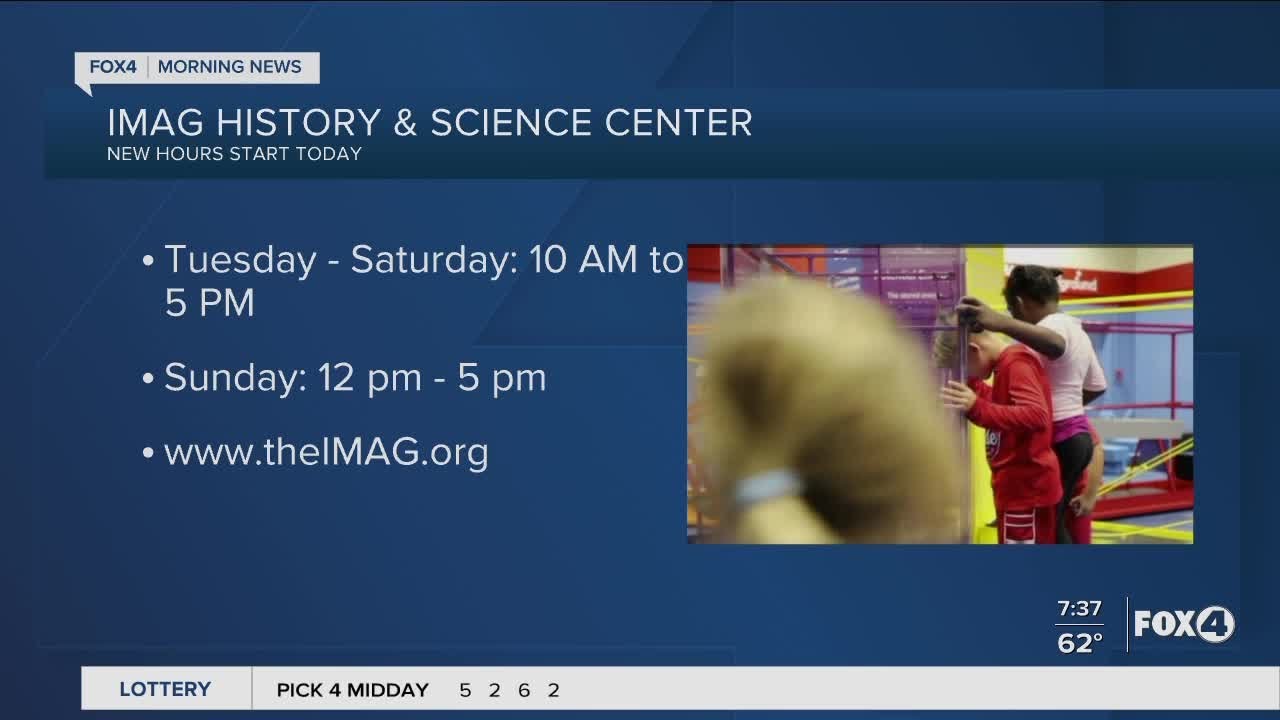 IMAG history & science center starts new hours - YouTube