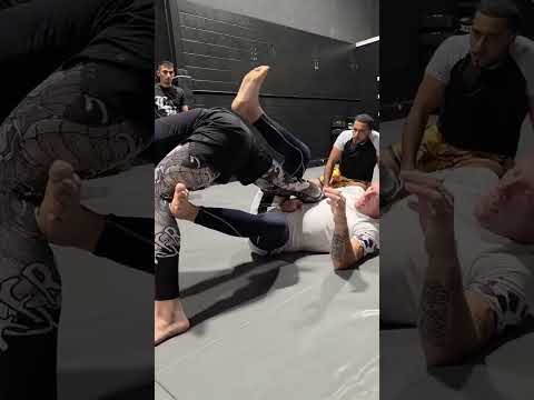 Bending a Straight Leg from Backside 50 Leg Entry #shorts #bjj #nogi #jiujitsu #grappling
