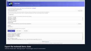 Save Microsoft Teams Chats to Excel | Chat Search & Save Demo screenshot 3