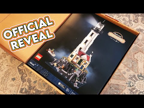 LEGO Ideas Motorized Lighthouse Official Reveal!