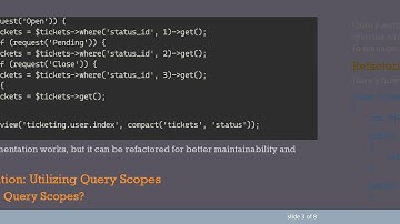 Refactoring Eloquent Queries: Using Query Scopes in Laravel for a Cleaner Code