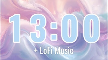13 Minute Timer + Lofi Music for Calm Study