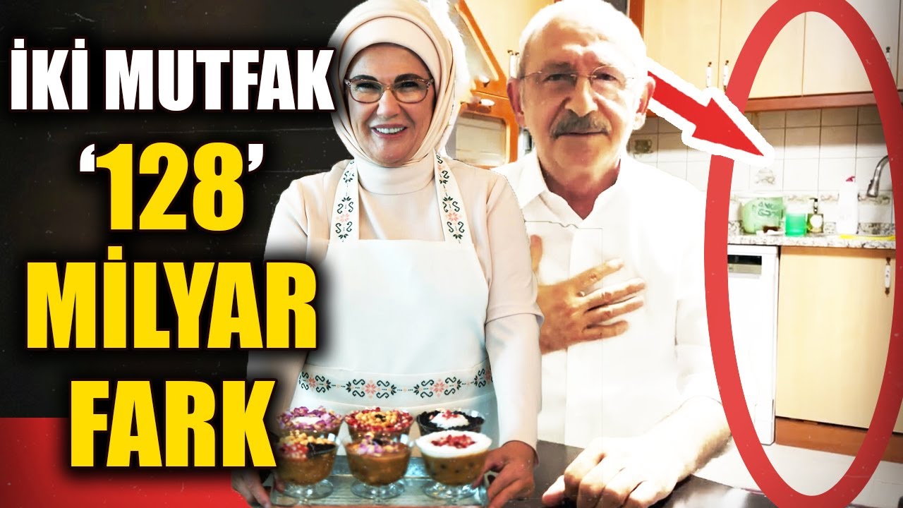 Iki Mutfak Arasindaki 128 Milyar Farki Bulun Kemal Kilicdaroglu Mutfak Videosu Erdogan In Mutfagi Youtube