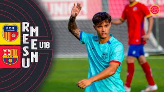 RESUMEN: FC Martinenc vs FC Barcelona Juvenil B U18 2023