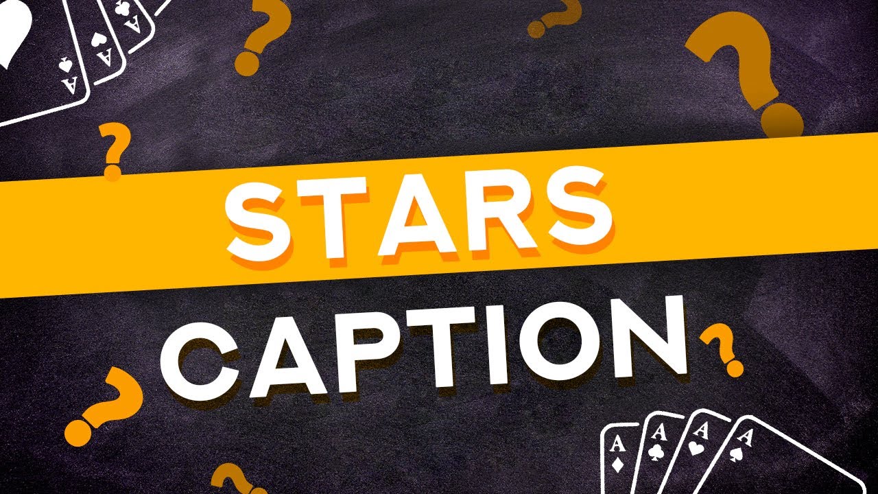 Stars Caption | Markus Moergis