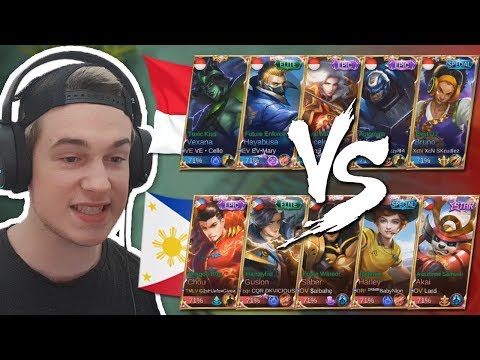 INDONESIA vs PHILIPPINES! Mobile Legends Gameplay