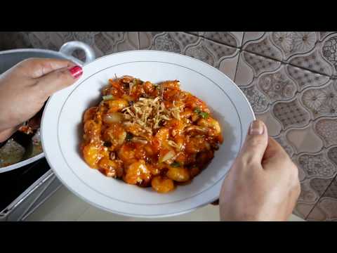 Video: Udang Goreng Saus Tomat