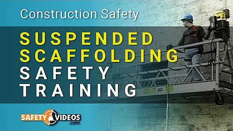 Suspended Scaffolding Safety Training from SafetyVideos.com
