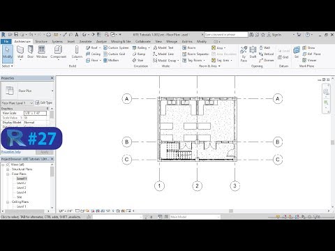 # 27 | How to create Group and Insert group | in Revit Architecture 2018
