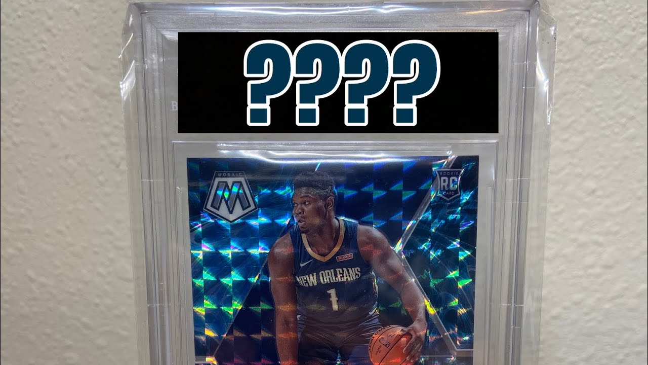 ZION WILLIAMSON MOSAIC GENESIS BGS REVEAL!!!!!!!