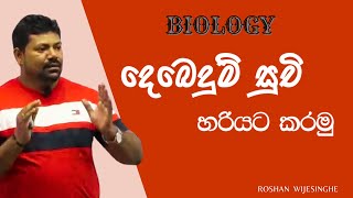 දෙබෙදුම් සුචි භාවිතය A/L  | Roshan Wijesinghe | Biology