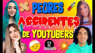 LOS PEORES ACCIDENTES QUE HAN TENIDO LOS YOUTUBERS PT.2 :O - 52 Rankings