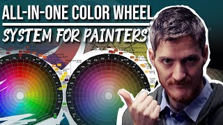 ALL-IN-ONE Color Wheel System for Painters - Color Theory Resources for Artists