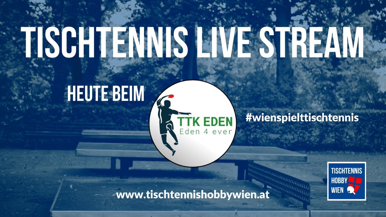 Tischtennis Live Stream beim TTK Eden am 25.11.2023 🏓#wienspielttischtennis
