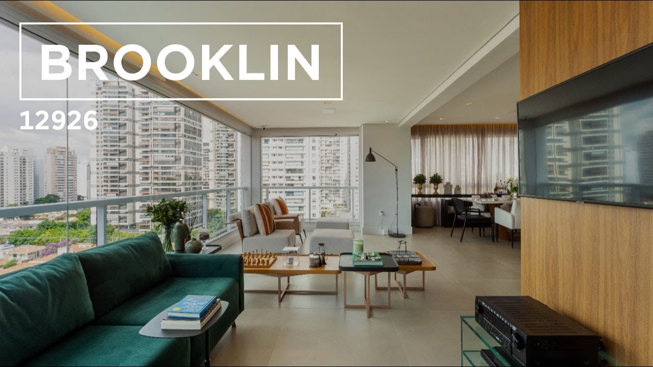 APARTAMENTO MARAVILHOSO, MOBILIADO E EQUIPADO À VENDA NO BROOKLIN ...