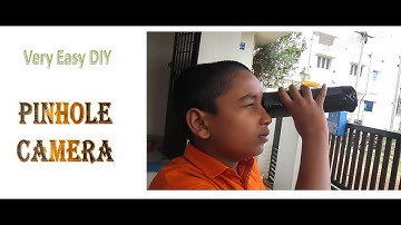 How To Make A Simple PINHOLE CAMERA (Class 6 Science)-VISHNU HARIDASS